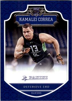 Kamalei Correa Baltimore Ravens 2016 Panini Football NFL Rookie Card #297